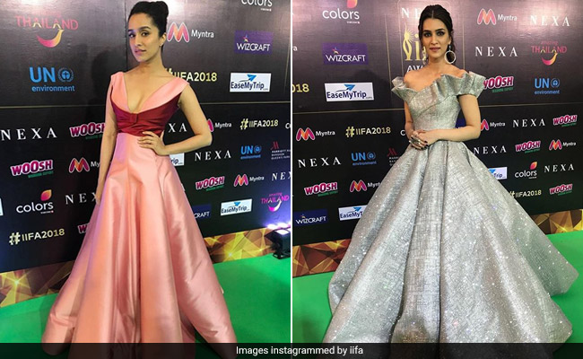 IIFA Awards 2018: Shraddha Kapoor, Kriti Sanon Impress The Green Carpet Fashion Police