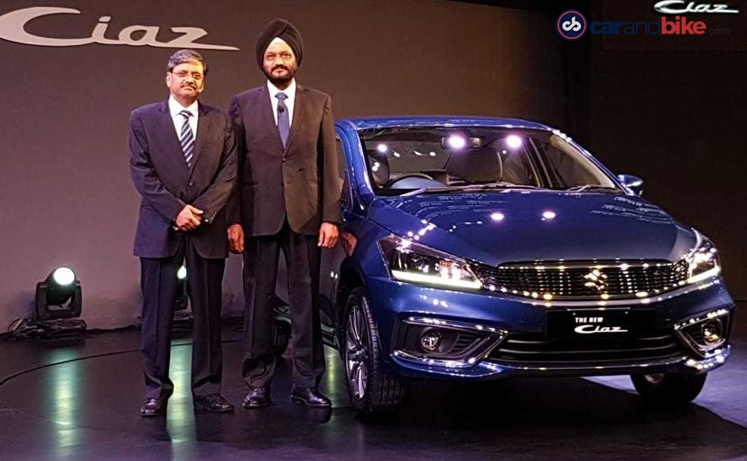2018 Maruti Suzuki Ciaz Facelift Launched in India: Prices Start At Rs. 8.19 Lakh