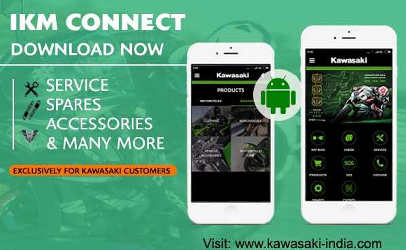 Kawasaki Launches Its IKM Connect App In India
