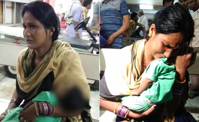 बारिश के कारण जाम हुए एम्बुलेंस में दम घुटने से मासूम की मौत, पिता को नहीं तोड़ने दी गई खिड़की