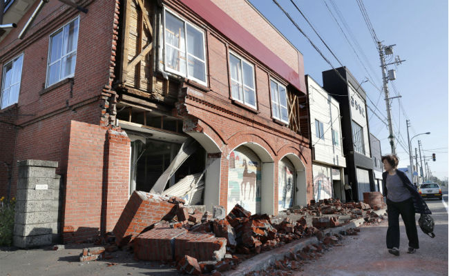 After 6.6 Magnitude Quake, Homes In Japanese Island Engulfed In Landslide