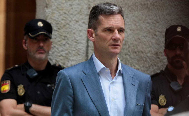 Spanish King's Brother-In-Law To Serve 5 Year Prison Sentence