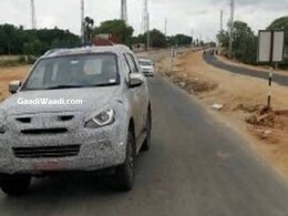 2019 Isuzu MU-X Facelift Spied Testing In India For The First Time 2019 Isuzu MU-X Facelift Spied Testing In India For The First Time