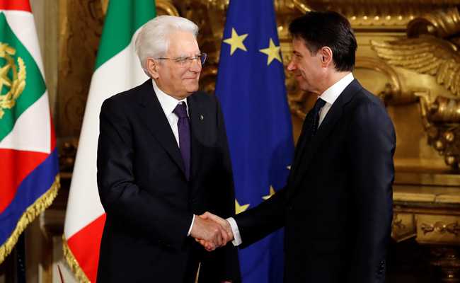 Giuseppe Conte Sworn In As Italian Prime Minister