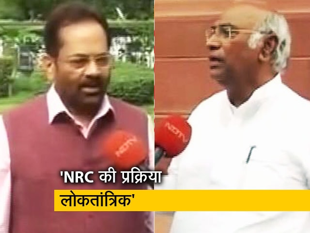 मिशन 2019: मुख्तार अब्बास नकवी बोले - घुसपैठियों पर नज़र रखना ज़रूरी