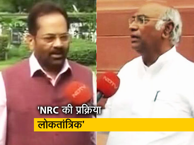 मिशन 2019: मुख्तार अब्बास नकवी बोले - घुसपैठियों पर नज़र रखना ज़रूरी