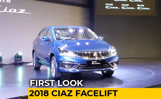 Maruti Suzuki Ciaz Facelift: First Look