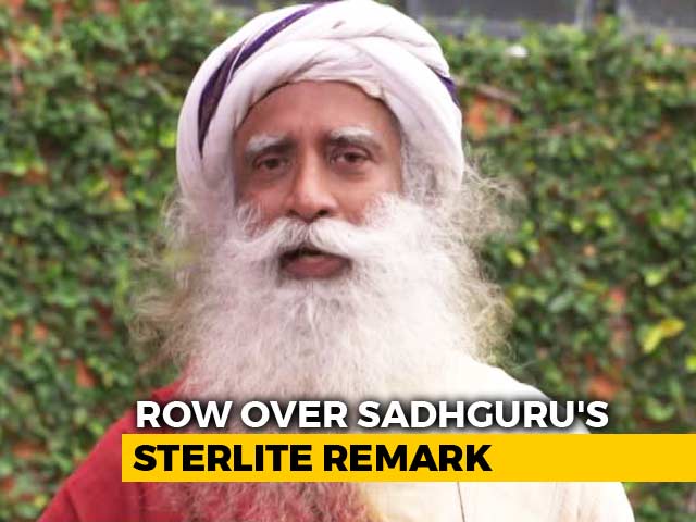 We Are Killing Youth On Streets Due To Political Ambitions: Sadhguru Jaggi Vasudev