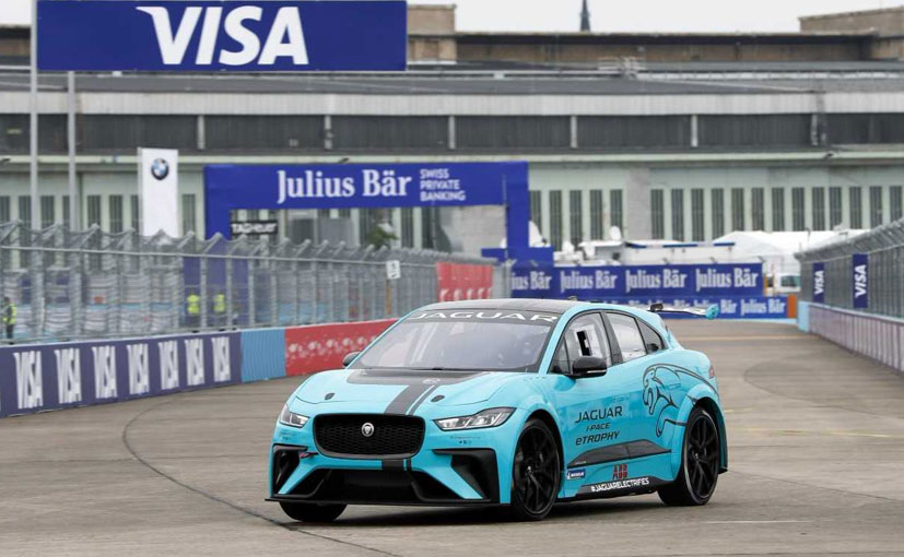 Formula E: Jaguar I-Pace eTrophy Race Car Debuts At Berlin ePrix