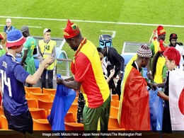 Japan, Senegal Match Ends In Tie. Fans Win Hearts By Cleaning Up Stands Japan, Senegal Match Ends In Tie. Fans Win Hearts By Cleaning Up Stands