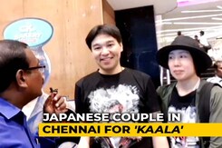 Rajini's #1 Fans From Japan Watch 4.30 am Show Of <i>'Kaala'</i> In Chennai Rajini's #1 Fans From Japan Watch 4.30 am Show Of <i>'Kaala'</i> In Chennai