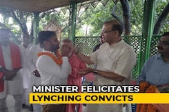 Minister Jayant Sinha Garlands 8 Men Who Killed Meat Trader In Jharkhand Minister Jayant Sinha Garlands 8 Men Who Killed Meat Trader In Jharkhand