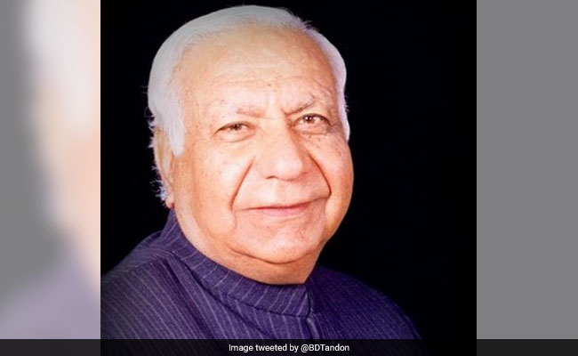 Chhattisgarh Governor Balramji Dass Tandon Dies At 90