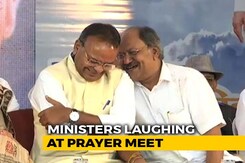Caught On Camera: Chhattisgarh Ministers Laughing At Vajpayee Prayer Meet Caught On Camera: Chhattisgarh Ministers Laughing At Vajpayee Prayer Meet