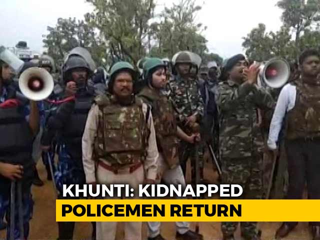 Jharkhand Cops Kidnapped After Police Raids Over Activists' Rape Set Free