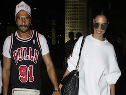 Holiday Done, Deepika Padukone And Ranveer Singh Fly Home. Holding Hands, As They Do Holiday Done, Deepika Padukone And Ranveer Singh Fly Home. Holding Hands, As They Do
