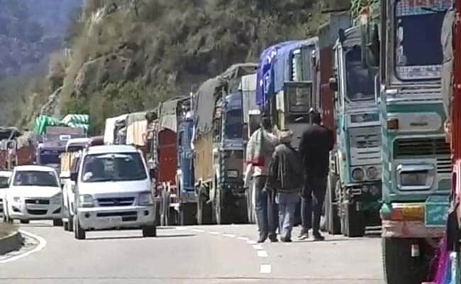 Traffic Suspended On Jammu-Srinagar Highway After Heavy Rain, Landslides