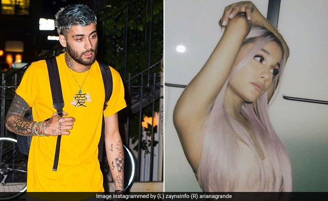 New Day, New Colour For Ariana Grande And Zayn Malik