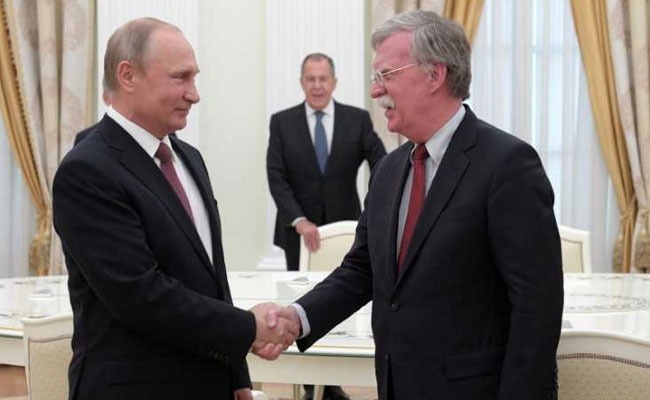 Raised Russian Meddling In 2016 US Election With Putin: John Bolton