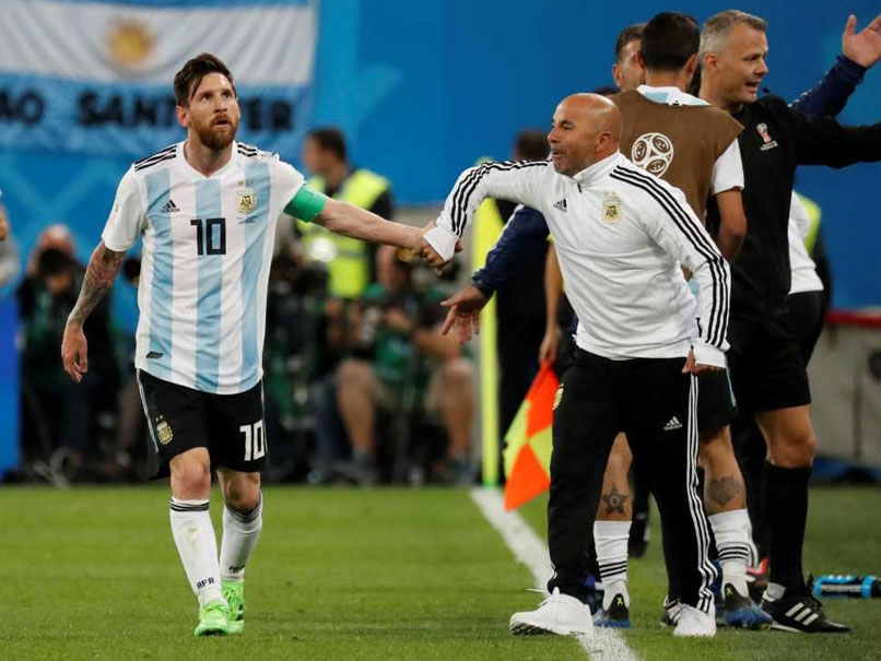 World Cup 2018: Argentina Coach Jorge Sampaoli Not "Thinking" Of Resigning