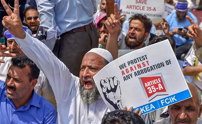 Top Court Adjourns Hearing On Article 35A Amid Kashmir Shutdown: 10 Facts