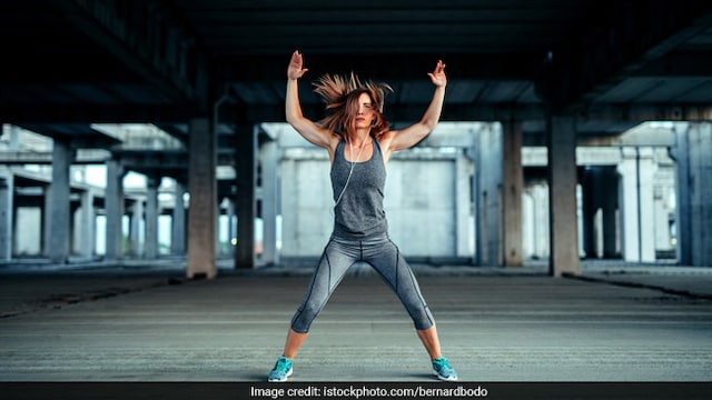 Jumping jacks help increase heart rate and improve cardiovascular fitness