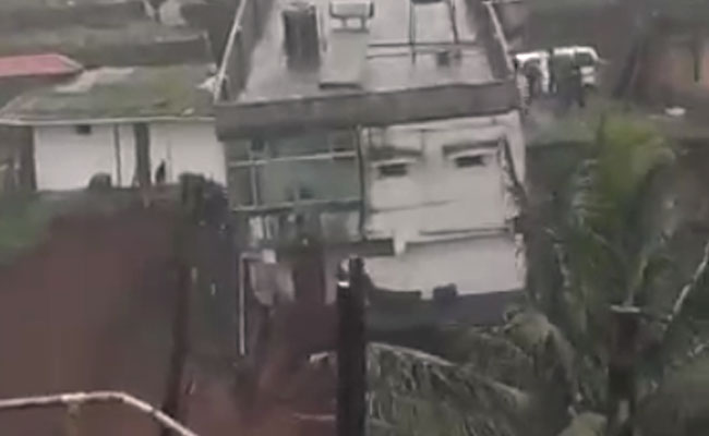 Watch: Dramatic House Collapse After Rain In Karnataka's Kodagu