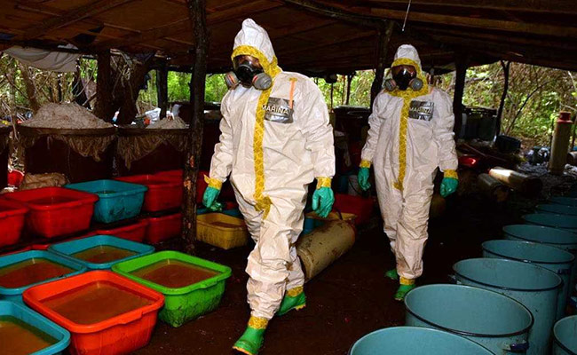 50 Tonnes Of Drugs Found Hidden In This Mountain Lab