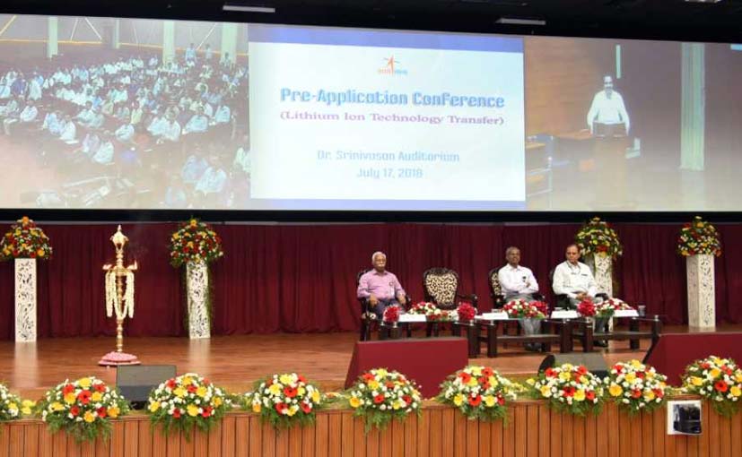 ISRO Receives Response From 141 Companies For Its Lithium Ion Cell Technology