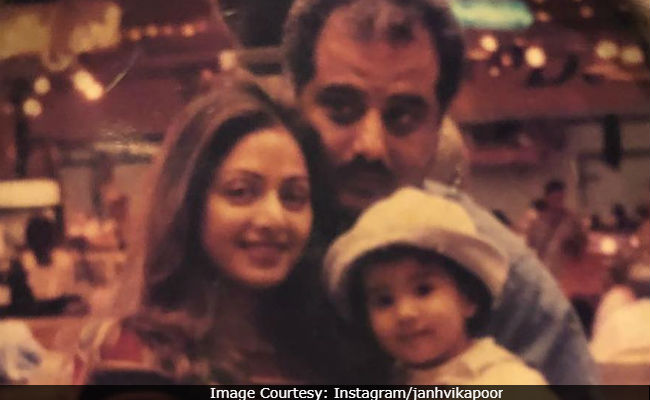 On Sridevi's Birth Anniversary, Daughter Janhvi Kapoor Dug Into Family Photo Archive
