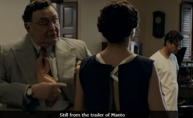 After <i>Manto</i> Trailer Releases, Rishi Kapoor Reveals He Plays A 'Sleazy, <i>Tharki</i> Producer'