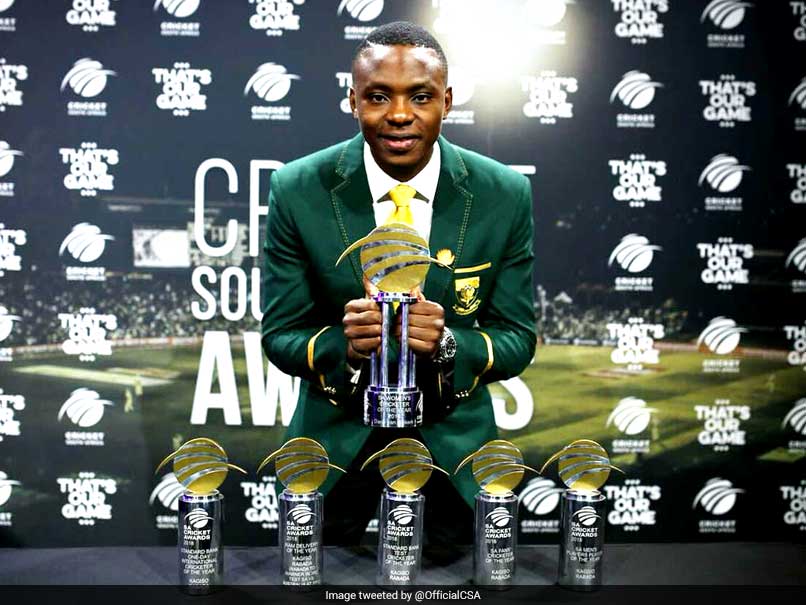 Kagiso Rabada Named South Africa's Cricketer Of The Year
