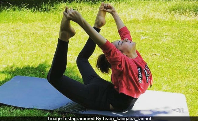 International Yoga Day: Kangana Ranaut Performs Yoga In London. See Pics
