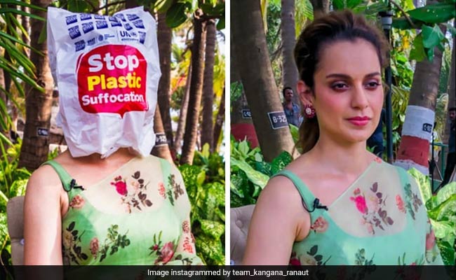 World Environment Day: Kangana Ranaut Put A Bag Over Her Head. Here's What You Can Do