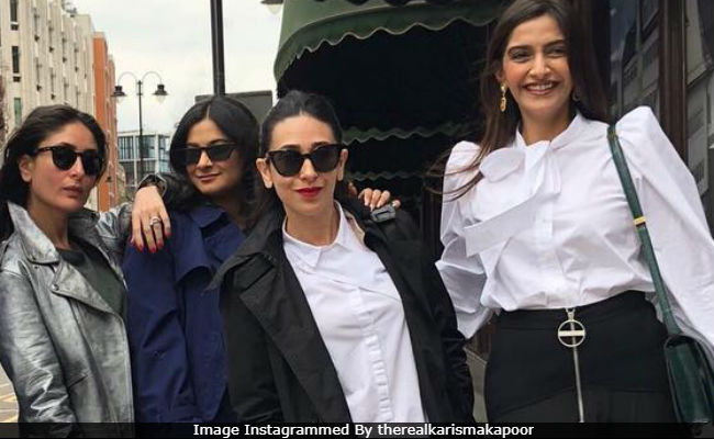 On London Holiday, <i>Veere</i>s Kareena Kapoor, Sonam And Rhea Joined By Karisma