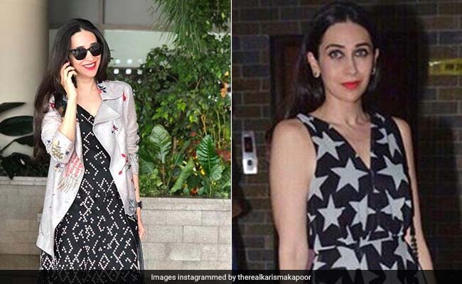 In 5 Stylish Looks, Karisma Kapoor Adds Black To Her Summer Wardrobe