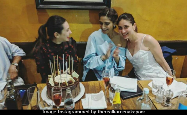 Karisma Kapoor's Fun Birthday Dinner With Kareena, Sonam And Anand Ahuja