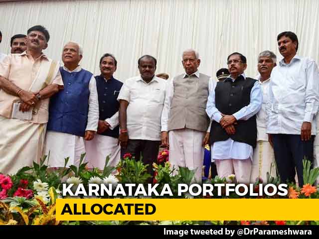 Karnataka Portfolios Out, Chief Minister HD Kumaraswamy Keeps Finance