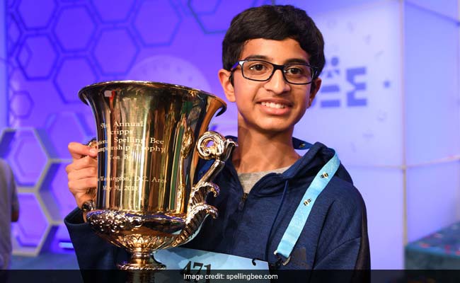 Indian-Origin Teen Wins Spelling Bee Over Record-Breaking 515 Contestants