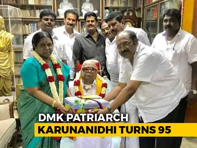 Celebrations In Chennai, Karunanidhi Turns 95 Today