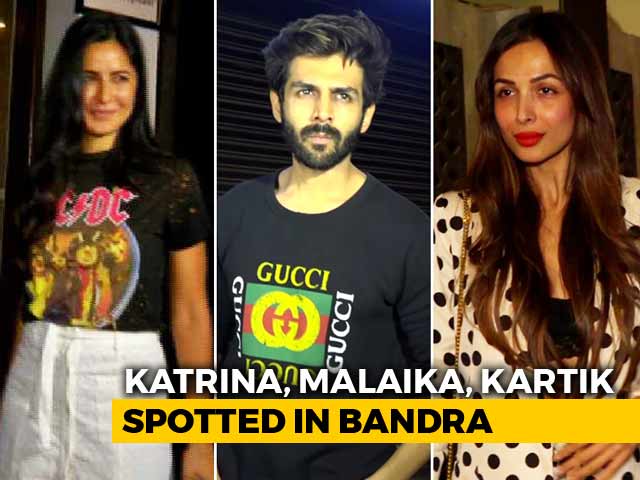 Celeb Spotting: Katrina Kaif, Malaika Arora & Others