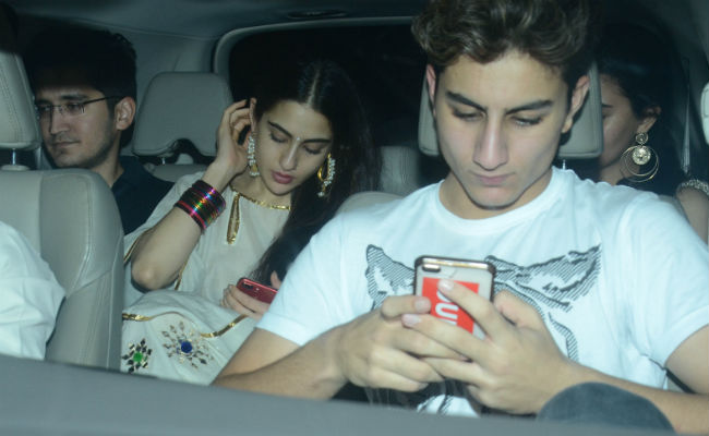 Inside Sara Ali Khan's Birthday Party With Mom Amrita Singh, Brother Ibrahim And Friends