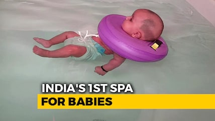 India's 1st Spa For Babies Opens In Hyderabad. Here's How It Helps Them