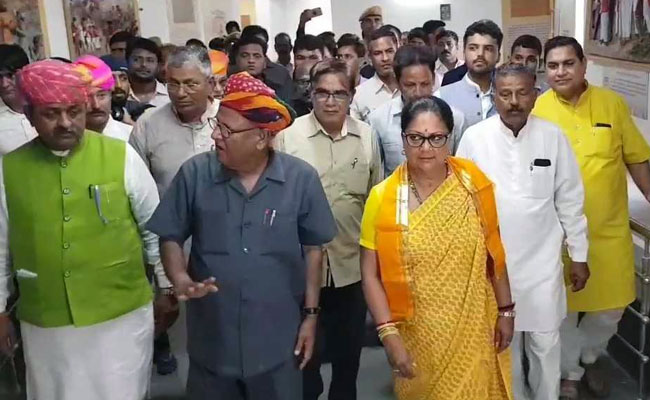 Vasundhara Raje's Poll Strategy Has An Eye On History