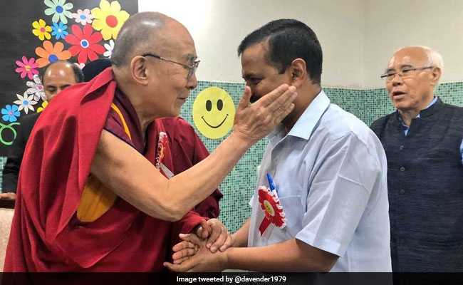 Dalai Lama, Arvind Kejriwal Launch Happiness Program For Delhi Schools