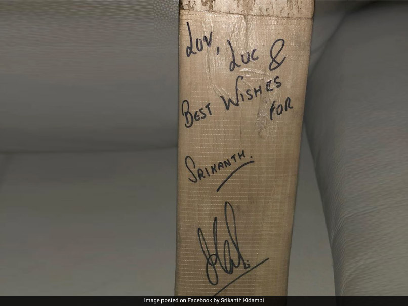 IPL 2018: Kidambi Srikanth Ecstatic After Receiving This "Wonderful Gift" From MS Dhoni