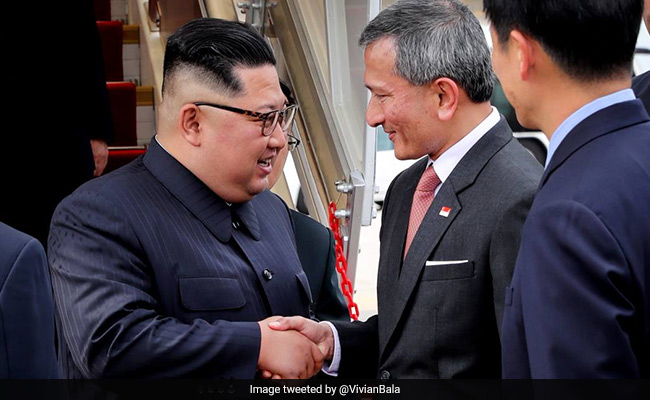 North Korea's Kim Jong Un Arrives In Singapore for Historic Summit With Donald Trump