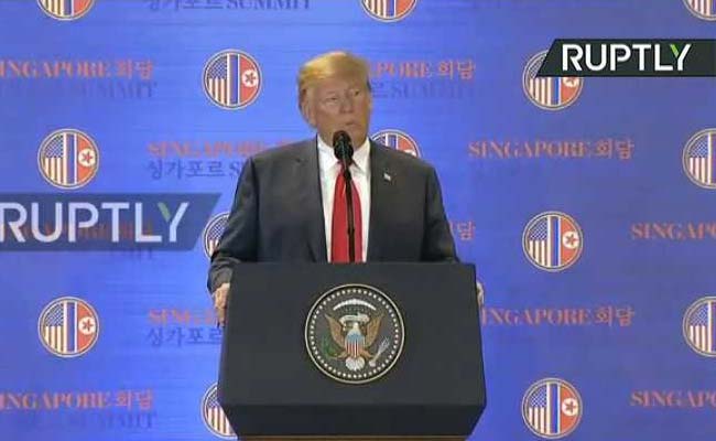 युद्ध तो कोई भी कर सकता है, लेकिन शांति लाना सिर्फ बहादुरों के बस का काम है: किम जोंग उन से मुलाकात के बाद डोनाल्ड ट्रंप बोले