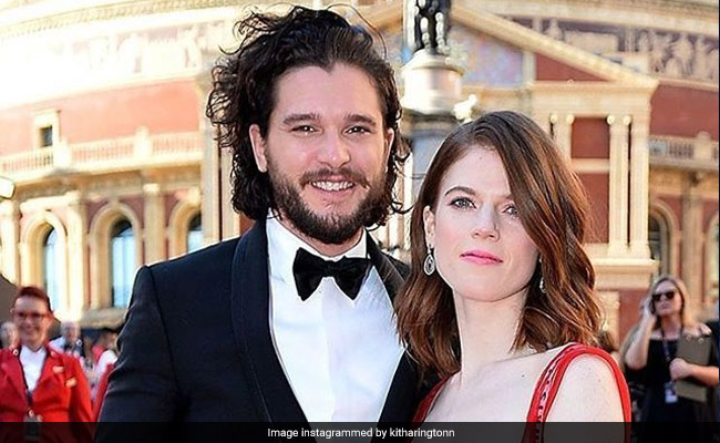 <I>Game Of Thrones</I>' Kit Harington Marries Rose Leslie In A Castle Wedding