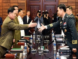 North And South Korea Hold Military Talks Amid US Plan To Stop Drills North And South Korea Hold Military Talks Amid US Plan To Stop Drills